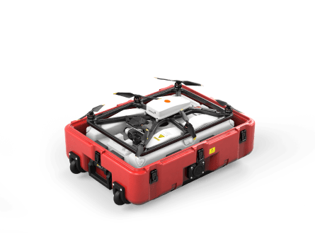 Valise de transport Fotokite pour protéger et transporter facilement les équipements de drone Fotokite.