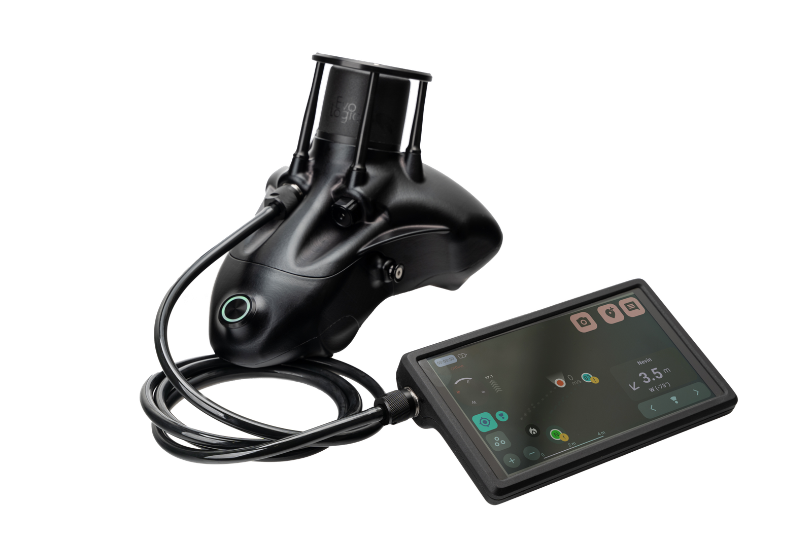 Système de suivi de plongeur sous-marin avec technologie Evologics.